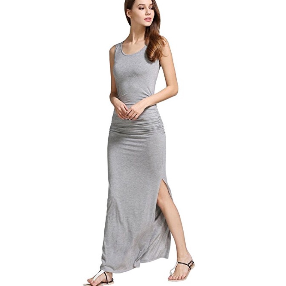 Jersey staple maxi